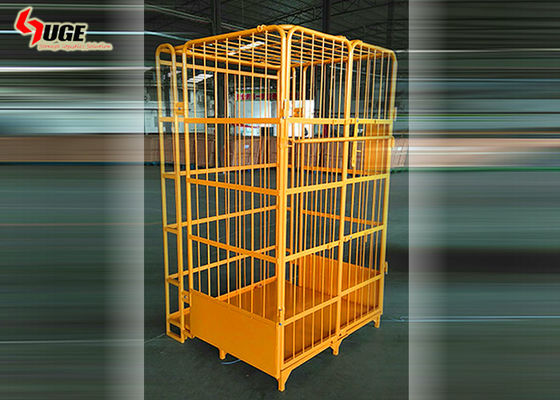 Carrello pieghevole d'acciaio di logistica dell'officina Q235 4 strati senza macchina per colata continua